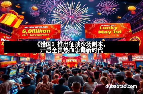 《猎国》推出征战沙场副本，开启全员热血争霸新时代